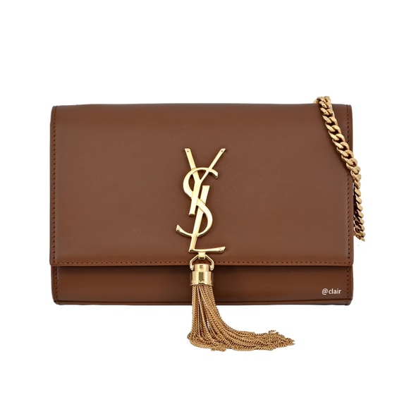 Saint Laurent Handbags - Saint Laurent 2019 Small Monogram Kate Tassel Bag